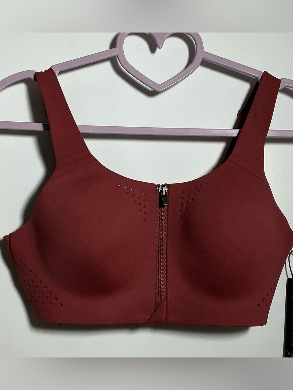 New Victoria's Secret  Front-Zip Sports Bra 34 C